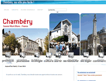 Tablet Screenshot of chambery-en-poche.com